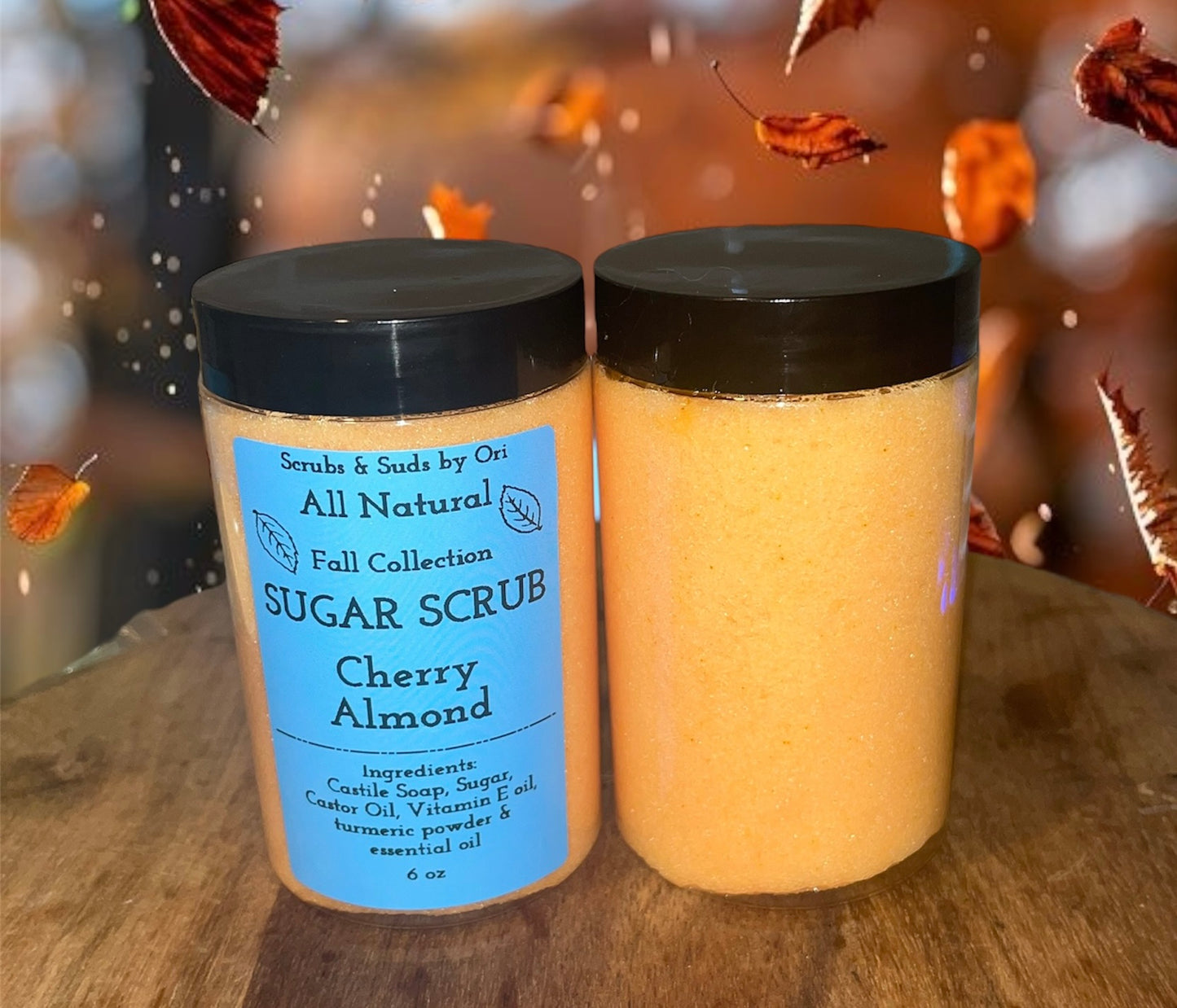 Cherry Almond Sugar Scrub 6oz